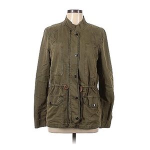 Hinge Olive Green Utility Cargo Jacket